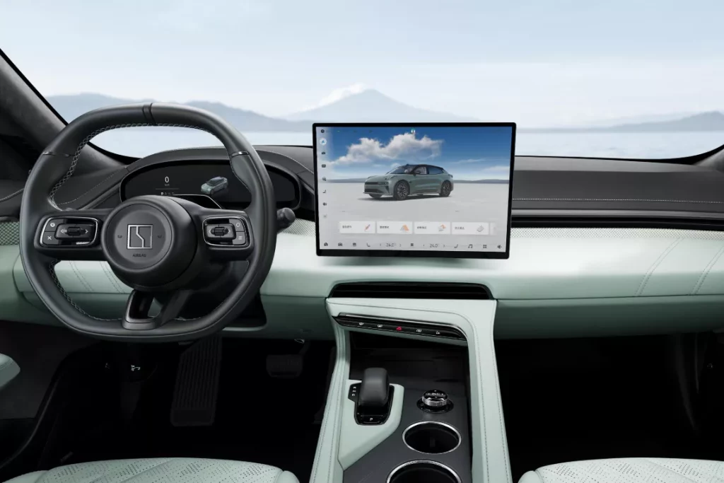 2024 Zeekr 001 China. Imagen interior.