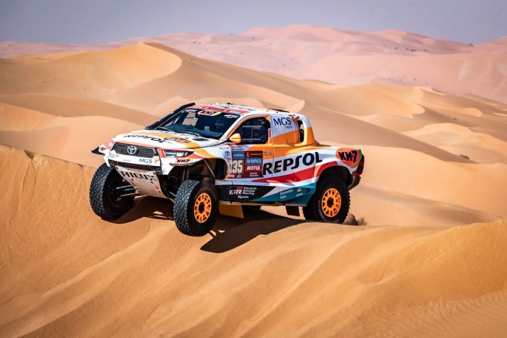 Toyota Gazoo Racing Spain presenta sus planes de competición para 2024 5 Motor16 6 dakar24 e6a isidre esteve 1 Motor16