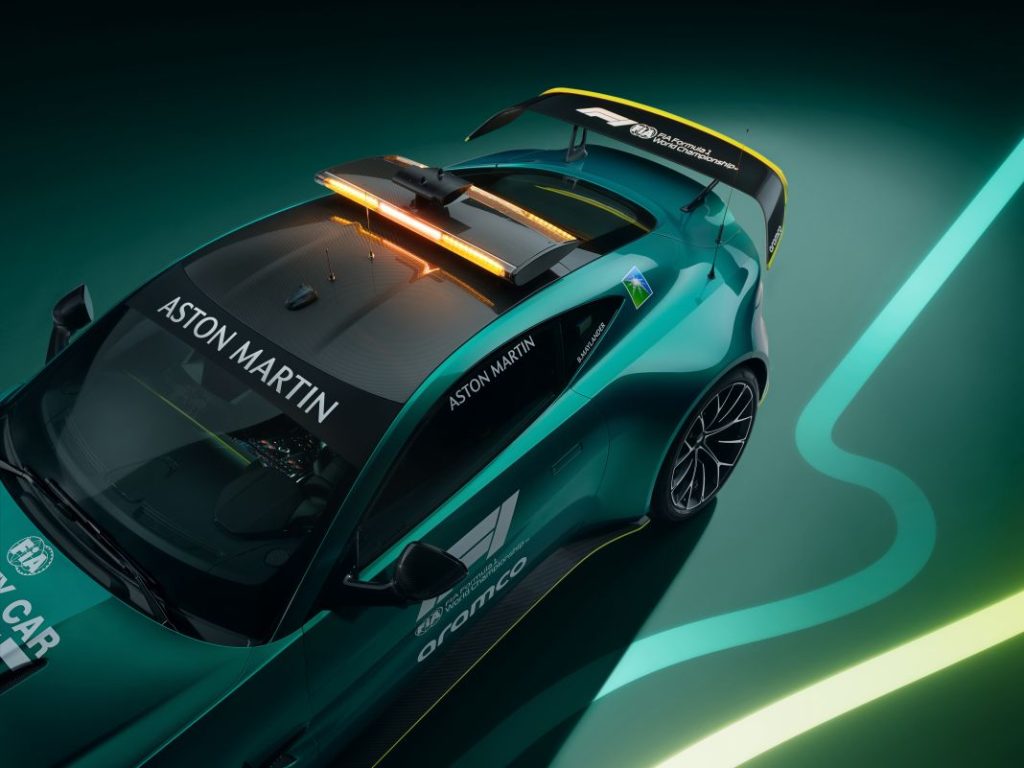 El Aston Martin Vantage reemplaza al DBX707 como safety car en la Fórmula 1 8 Motor16 Aston Martin Vantage Official Safety Car Formula 1 5 Motor16