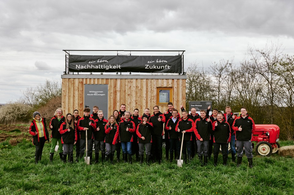 Audi: cómo ser ecológico más allá de los coches 2 Motor16 Audi Proteccion de la biodiversidad 2 960x639 1 Motor16
