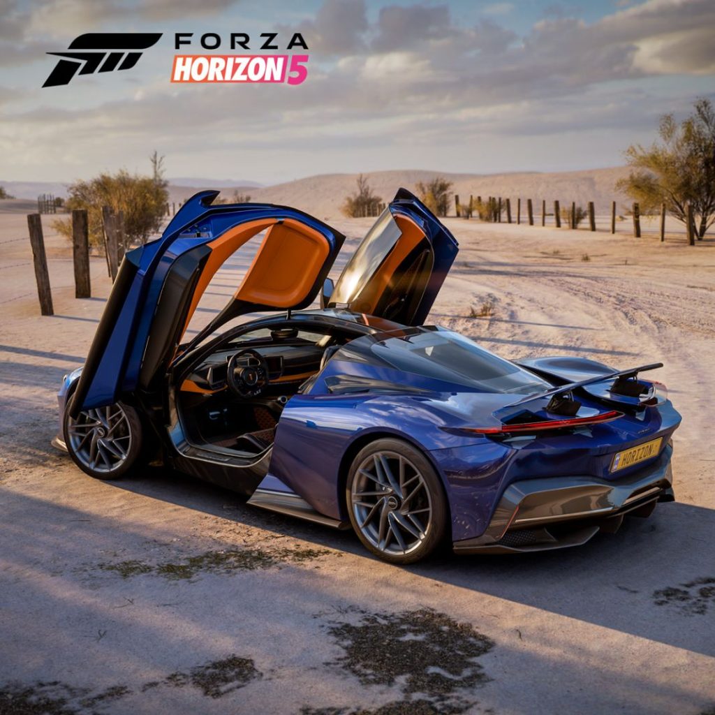 Forza Horizon 5 estrena dos nuevos bólidos 1 Motor16 Automobili Pininfarina Battista x Forza Horizon 5 3 Motor16