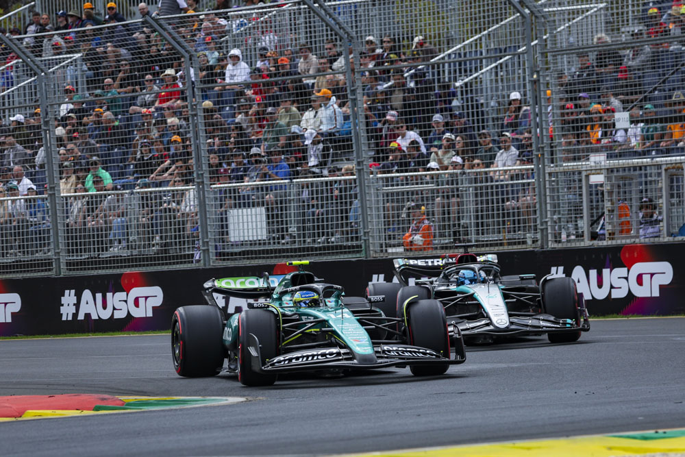 Carlos Sainz logra una victoria para los libros de historia de la F-1 5 Motor16 EuropaPress 5845329 14 alonso fernando spa aston martin f1 team amr24 action during the formula Motor16