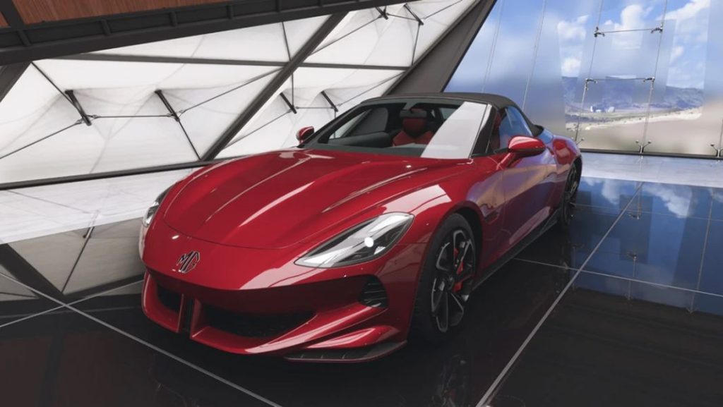 Forza Horizon 5 estrena dos nuevos bólidos 3 Motor16 FH5 MG Cyberster Front Motor16