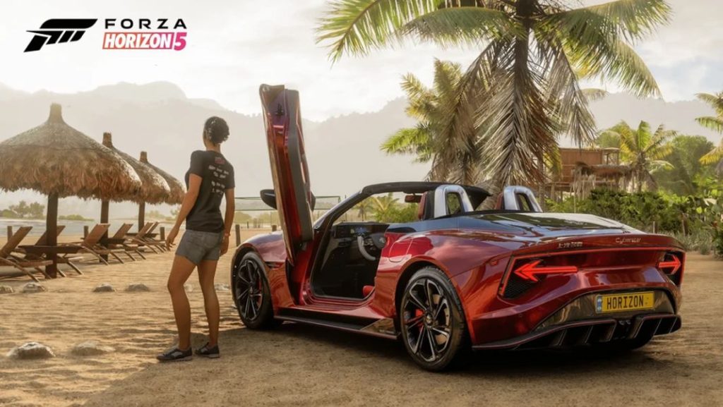Forza Horizon 5 estrena dos nuevos bólidos 2 Motor16 FH5 MG Cyberster Promo Motor16