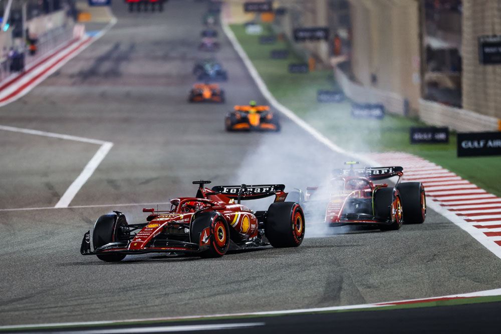 Bahrein da la razón a Fernando Alonso y una gran satisfacción a Carlos Sainz 3 Motor16 GP BAHREIN FORMULA 1 2024 SAINZ Y LECLERC Motor16