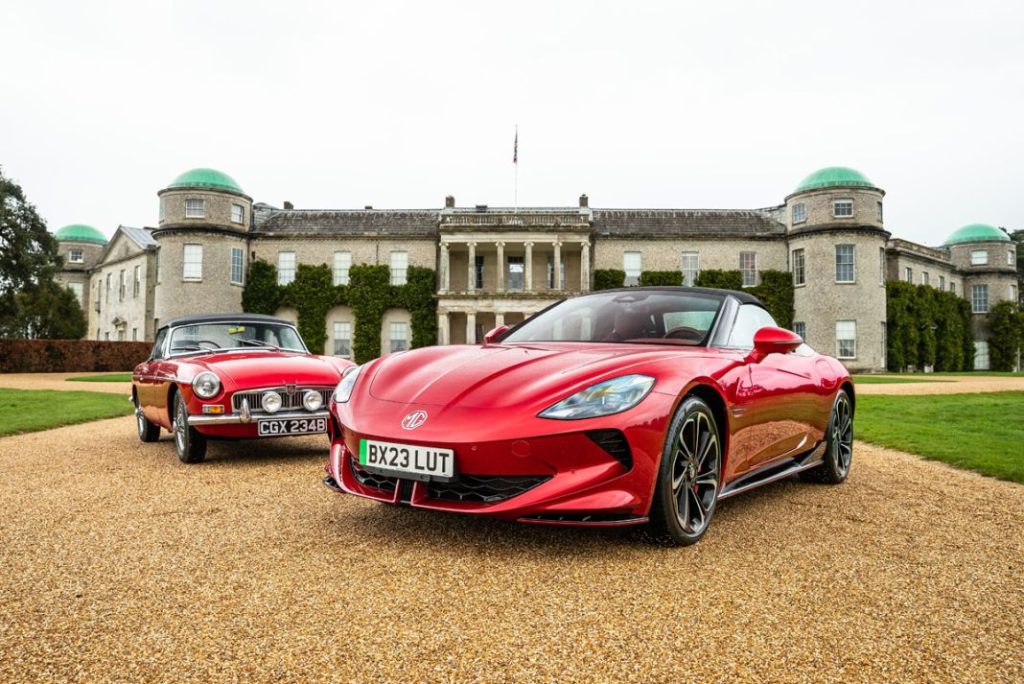 MG celebrará su centenario a lo grande en el Goodwood Festival of Speed 3 Motor16 MG CYBERSTER EN GOODWOOD 1 Motor16