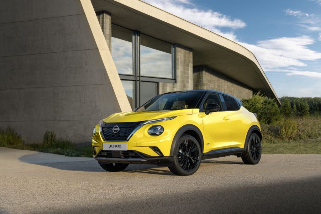 Nissan juke icon hybrid 2024 amarillo 39 Motor16