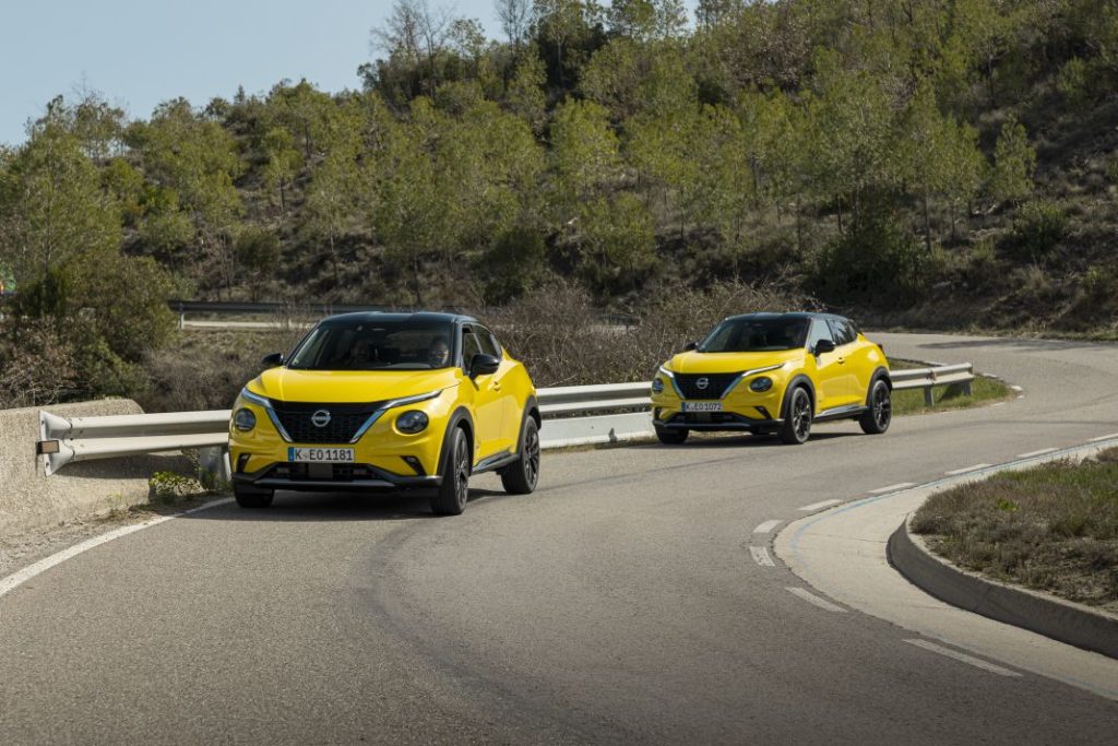 Nissan juke icon hybrid 2024 amarillo 48 Motor16