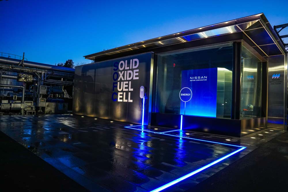 Nissan y su sistema de carga eléctrica que proviene del bioetanol.