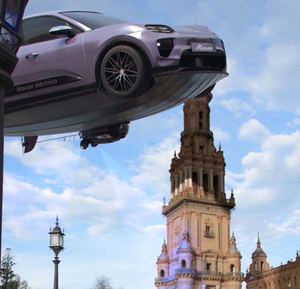 El nuevo Porsche Macan eléctrico se transforma en un zeppelin 10 Motor16 sevilla 1.4.1 Motor16