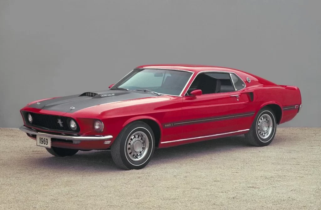 1969 Ford Mustang Mach 1 fastback neg CN5503 003 Motor16