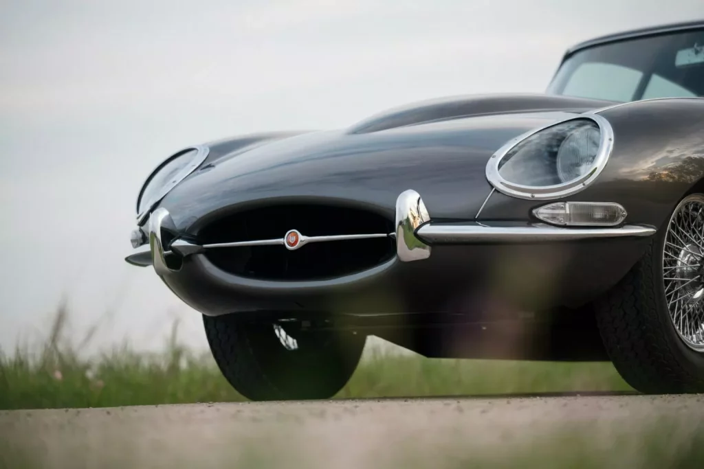 Este bello Jaguar E-Type funciona a pilas 27 Motor16 1975 Jaguar E Type EV Moment 23 Motor16