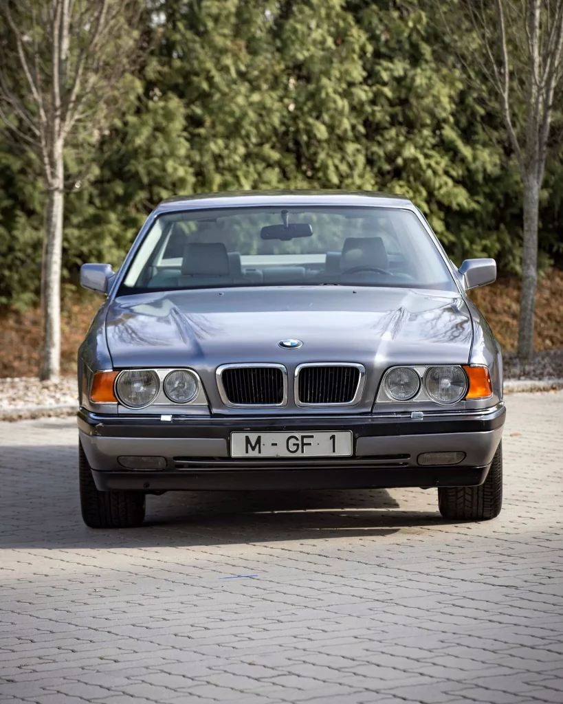 1990 BMW 750iL V16 Goldfisch 3 Motor16