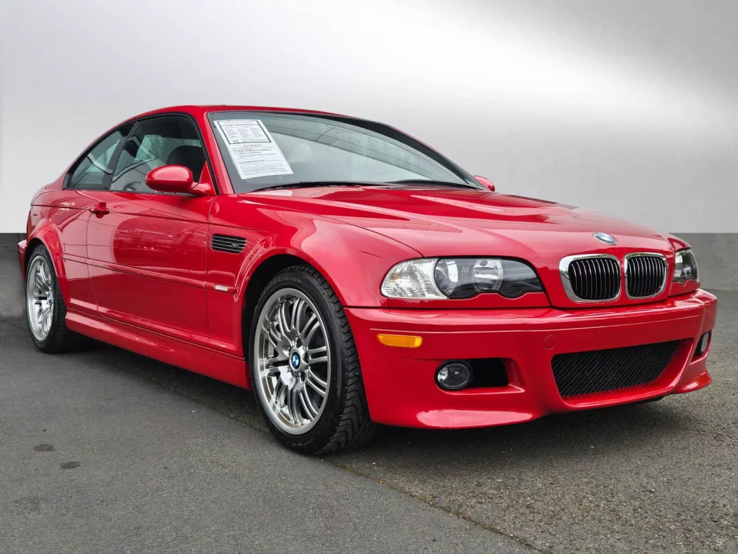 2002 BMW M3 E46 Imola Red. Imagen portada.