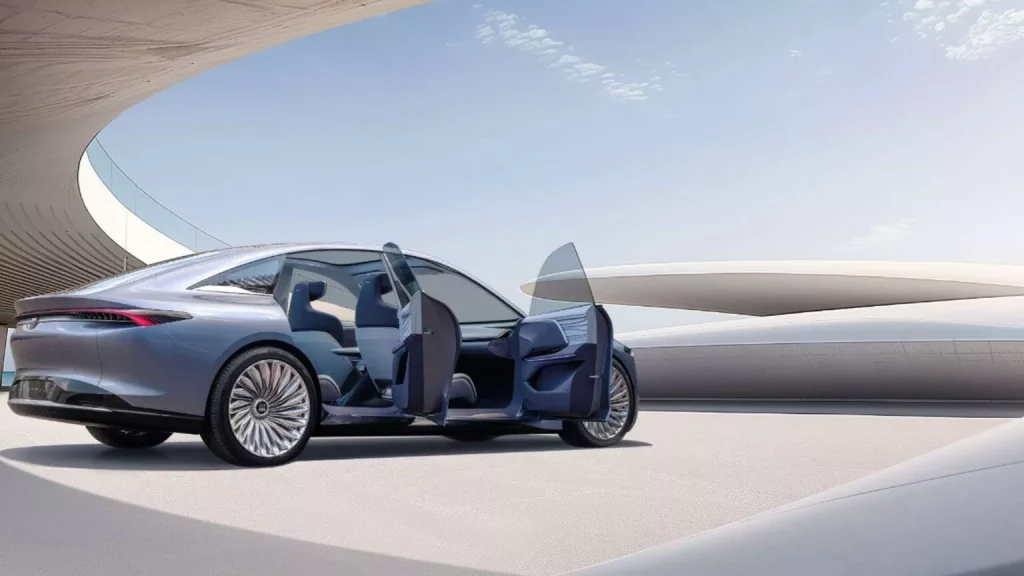 2024 Buick Electra-L Concept. Imagen trasera.