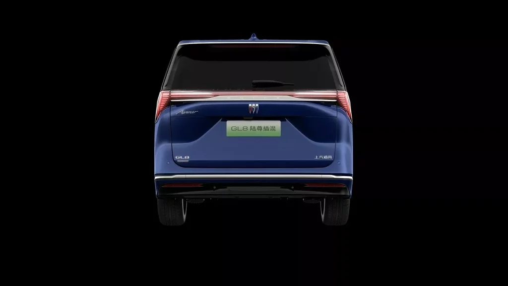 Buick GL8 Lu Zun: El monovolumen para ir al fin del mundo en primera clase 4 Motor16 2024 Buick GL8 Lu Zun PHEV. Imagen trasera.