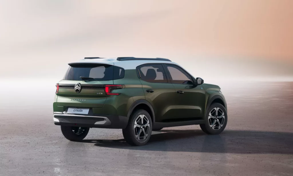 2024 Citroën C3 Aircross. Imagen trasera.