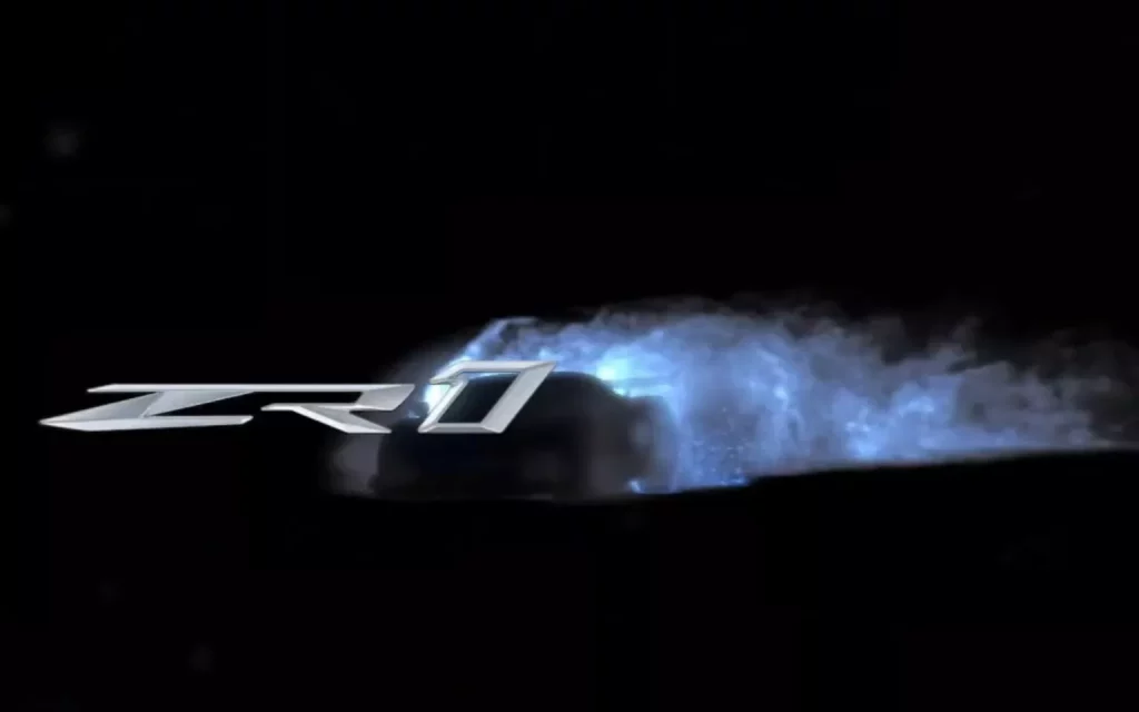 Confirmado: El Corvette ZR1 usará un 5.5 V8 Biturbo y llegará este verano 1 Motor16 2024 Chevrolet Corvette ZR1. Teaser. Imagen portada.