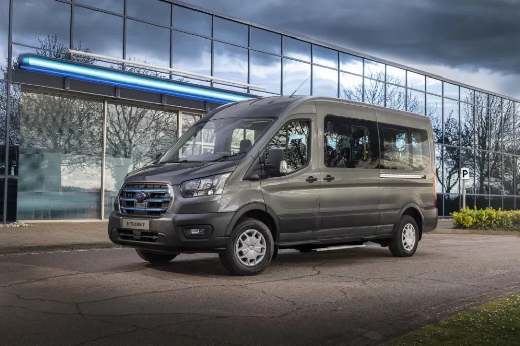 2024 Ford E-Transit autonomía extendida. Imagen estática.