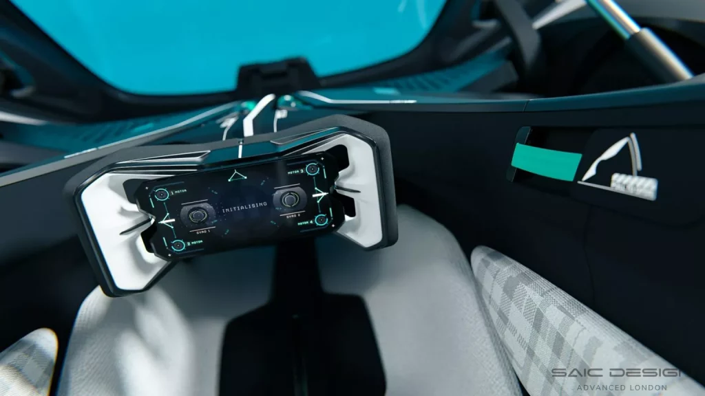 MG EXE181: Superrápido y superaerodinámico 3 Motor16 2024 MG EXE181 Concept. Imagen interior.