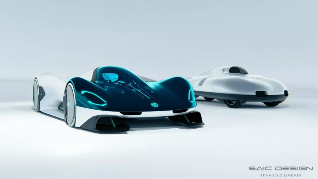 MG EXE181: Superrápido y superaerodinámico 2 Motor16 2024 MG EXE181 Concept. Imagen antepasado.