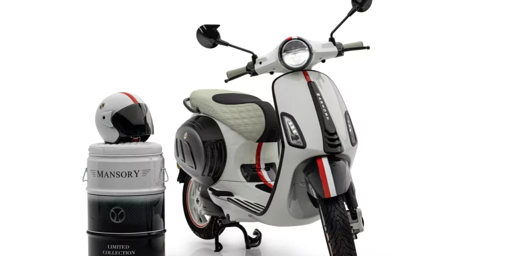 Mansory pierde el norte con su última criatura: Tiene dos ruedas, es eléctrica y da 5,4 CV 14 Motor16 2024 Mansory Vespa Elettrica Monaco 11 Motor16