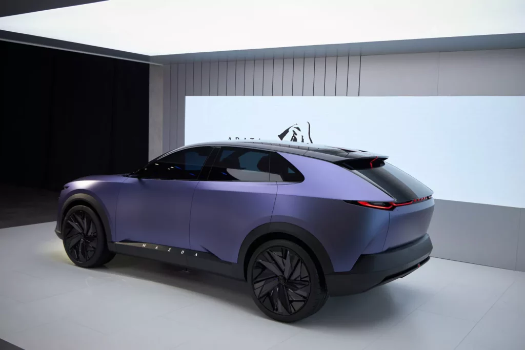 2024 Mazda Arata Concept. Imagen trasera.