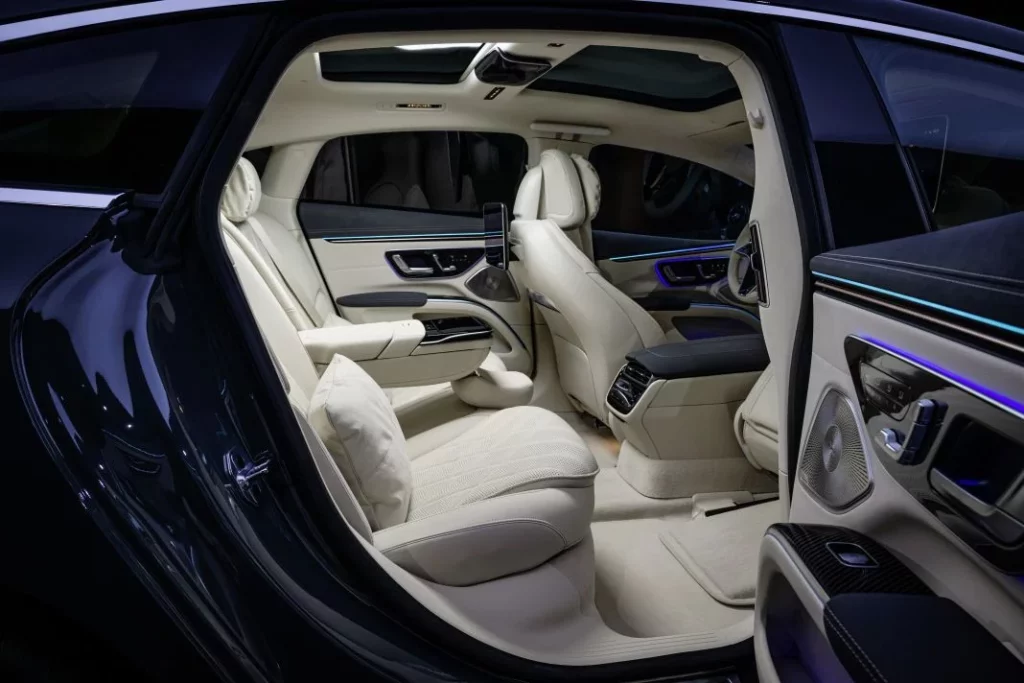 2024 Mercedes-Benz EQS. Imagen interior.