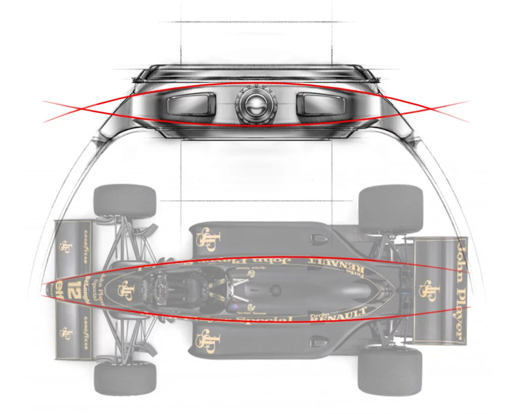 2024 Rec Watches Lotus 98T Ayrton Senna 14 Motor16