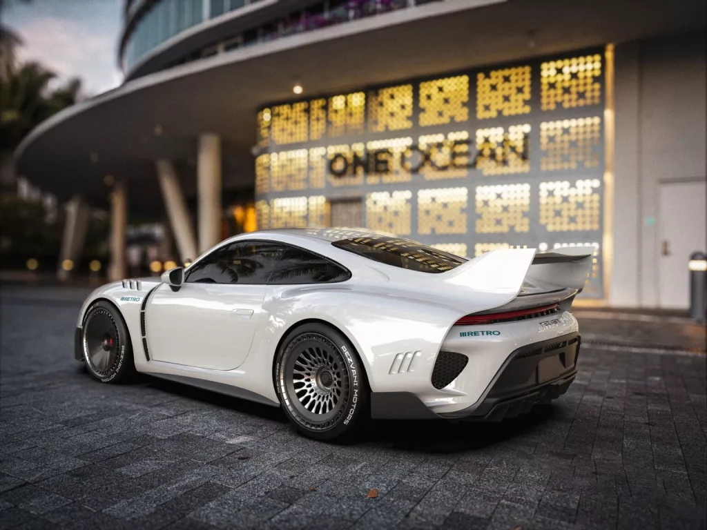 Rezvani Motors reedita el mítico Porsche 935 con su RR1 2 Motor16 2024 Rezvani Retro RR1. Porsche 935. Imagen trasera.
