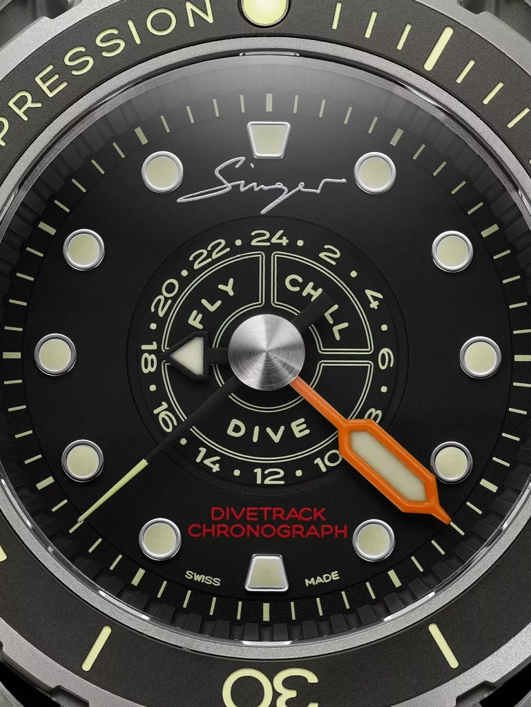 2024 Singer Divetrack reloj 7 Motor16