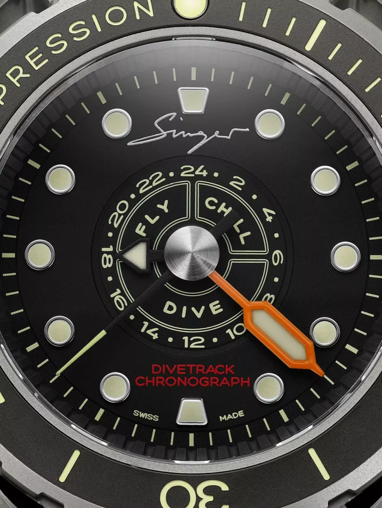 Este es el único Singer que podrás llevar en tu muñeca 8 Motor16 2024 Singer Divetrack reloj 7 Motor16