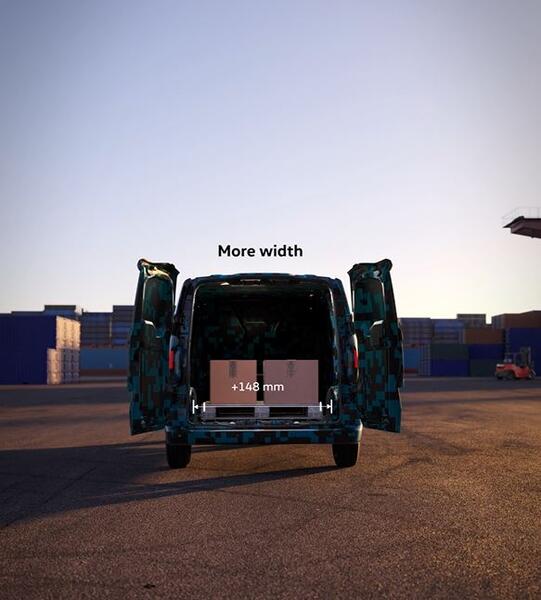 El nuevo Volkswagen Transporter promete ser la mejor herramienta de trabajo 4 Motor16 2024 Volkswagen Transporter Teaser 1 Motor16