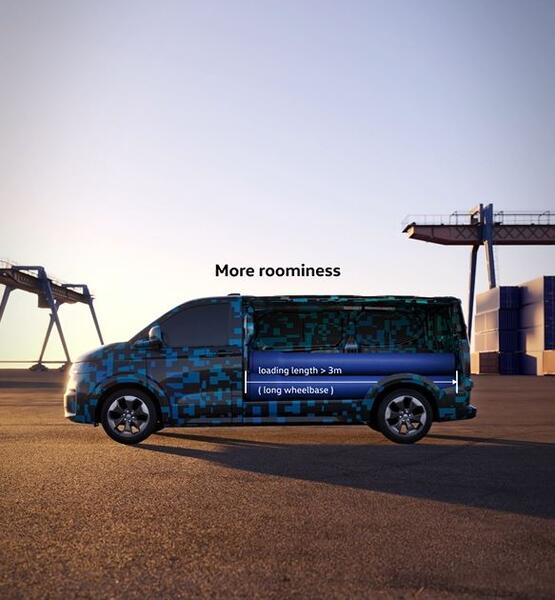 El nuevo Volkswagen Transporter promete ser la mejor herramienta de trabajo 10 Motor16 2024 Volkswagen Transporter Teaser 6 Motor16