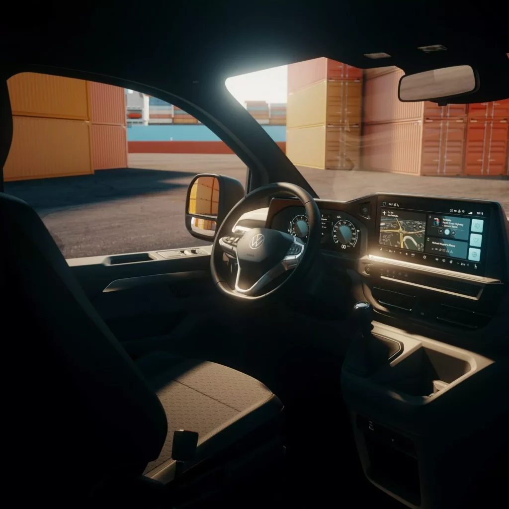 2024 Volkswagen Transporter Teaser Interior 2 Motor16