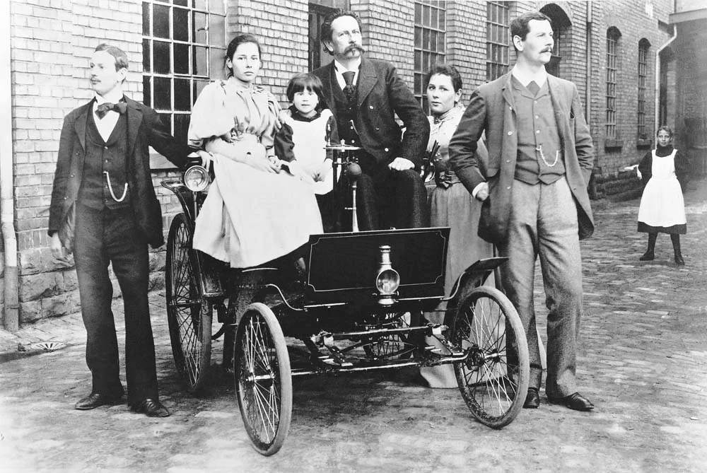 El primer Mercedes fabricado en serie cumple ya 130 años 2 Motor16 Velocípedo Benz de Mercedes.