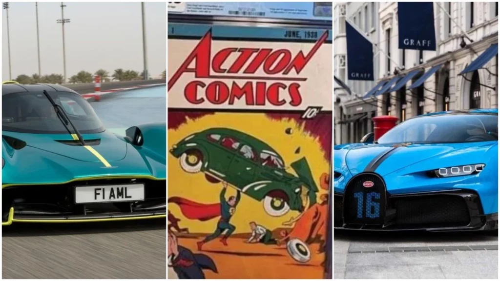 ¿Qué coches se puede comprar por el valor del primer comic de Superman?