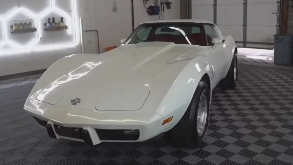 ¿Cómo quedó el Corvette tras la limpieza?