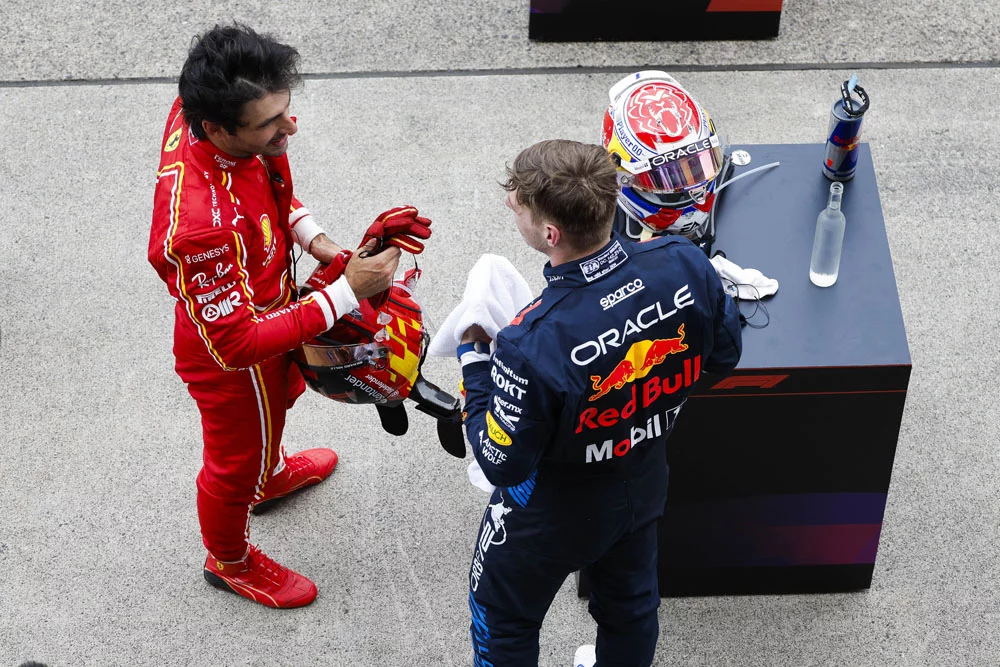 Carlos Sainz y Fernando Alonso en el GP de Japón: cuando mejor es imposible 8 Motor16 GP JAPON F1 PODIO 11 Motor16