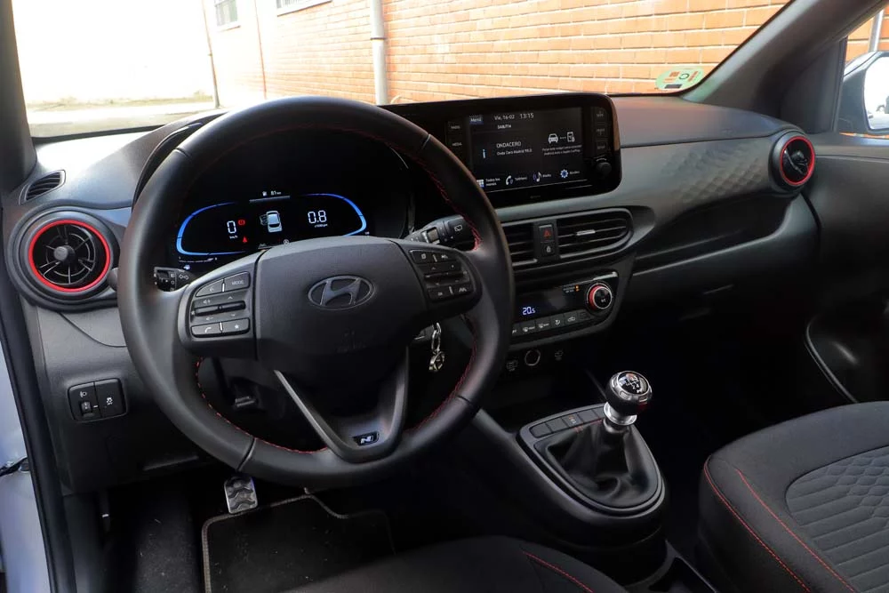 Prueba del Hyundai i10 1.0 TGDI 100 CV N Line 5 Motor16 Hyundai i10 1.0 TGDI 100 CV N Line