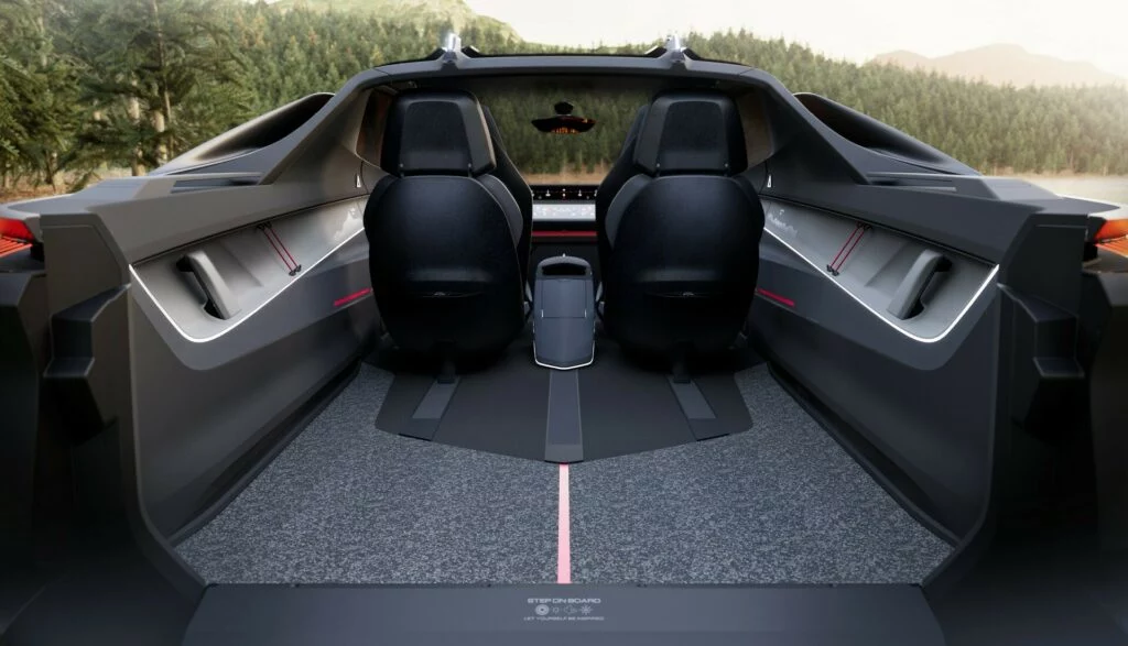 Italdesign Quintessenza: Tres motores eléctricos y 750 kilómetros de autonomía 3 Motor16 Italdesign Quintessenza 35 Motor16