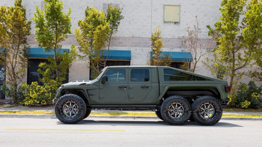 El Jeep Gladiator 6×6 Apocalypse Hellfire esconde el auténtico corazón de Satanás bajo el capó 83 Motor16 Jeep Gladiator 6x6 Apocalypse hellfire 12 Motor16