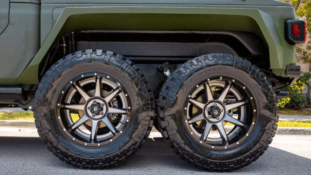 El Jeep Gladiator 6×6 Apocalypse Hellfire esconde el auténtico corazón de Satanás bajo el capó 2 Motor16 Jeep Gladiator 6x6 Apocalypse hellfire 13 Motor16