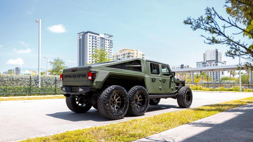 El Jeep Gladiator 6×6 Apocalypse Hellfire esconde el auténtico corazón de Satanás bajo el capó 85 Motor16 Jeep Gladiator 6x6 Apocalypse hellfire 14 Motor16