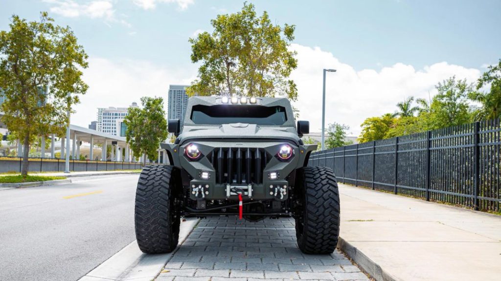 El Jeep Gladiator 6×6 Apocalypse Hellfire esconde el auténtico corazón de Satanás bajo el capó 3 Motor16 Jeep Gladiator 6x6 Apocalypse hellfire 18 Motor16