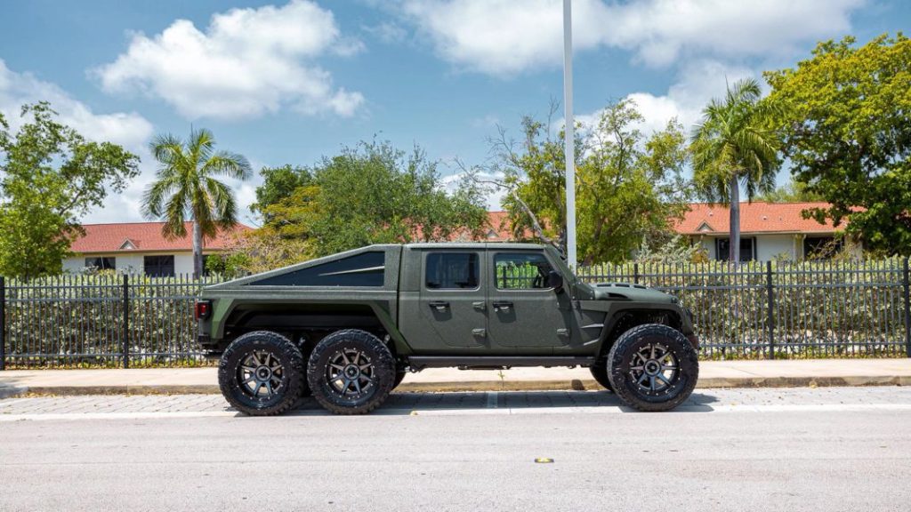 El Jeep Gladiator 6×6 Apocalypse Hellfire esconde el auténtico corazón de Satanás bajo el capó 71 Motor16 Jeep Gladiator 6x6 Apocalypse hellfire 20 Motor16