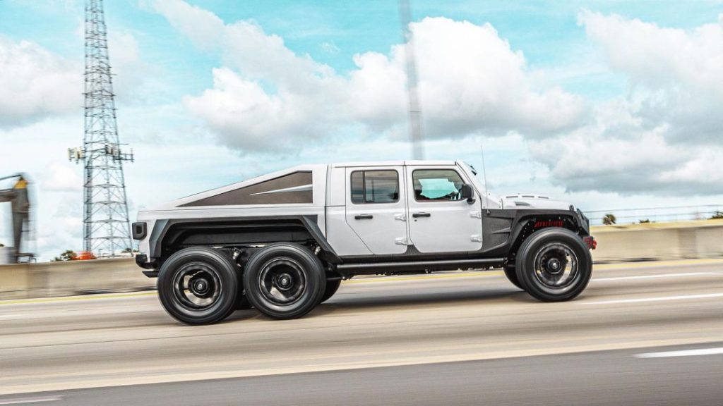 El Jeep Gladiator 6×6 Apocalypse Hellfire esconde el auténtico corazón de Satanás bajo el capó 73 Motor16 Jeep Gladiator 6x6 Apocalypse hellfire 22 Motor16