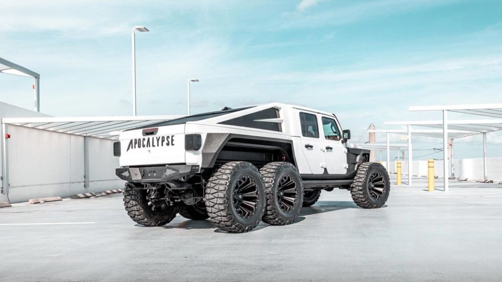 El Jeep Gladiator 6×6 Apocalypse Hellfire esconde el auténtico corazón de Satanás bajo el capó 74 Motor16 Jeep Gladiator 6x6 Apocalypse hellfire 23 Motor16