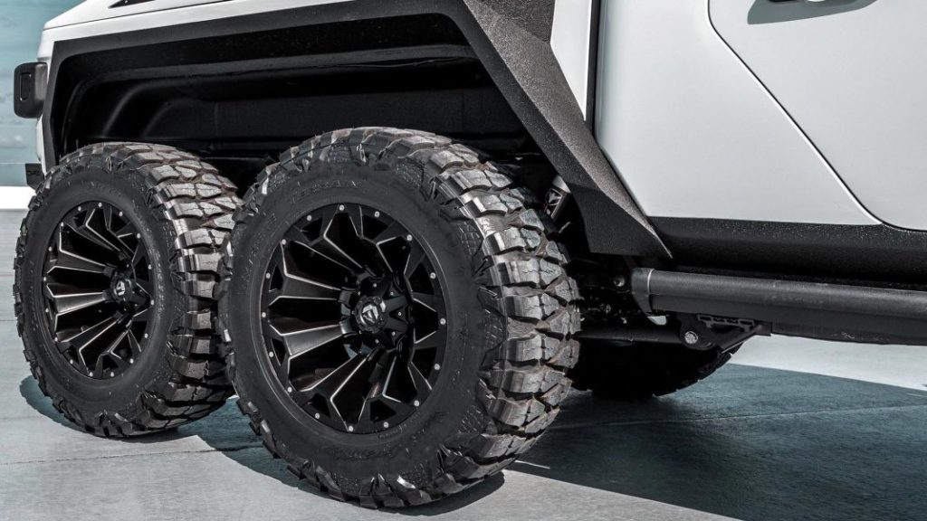 El Jeep Gladiator 6×6 Apocalypse Hellfire esconde el auténtico corazón de Satanás bajo el capó 69 Motor16 Jeep Gladiator 6x6 Apocalypse hellfire 26 Motor16