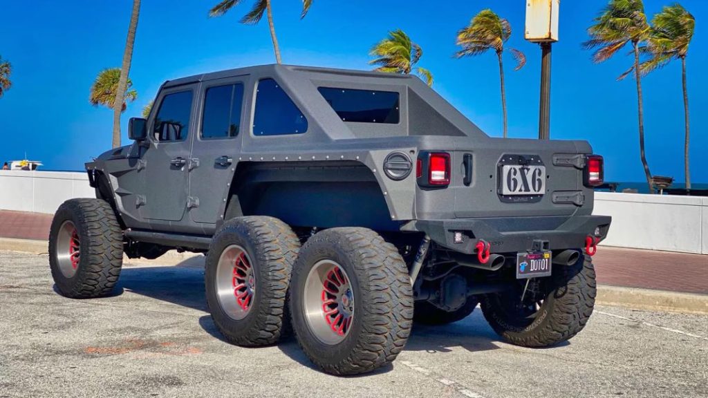 El Jeep Gladiator 6×6 Apocalypse Hellfire esconde el auténtico corazón de Satanás bajo el capó 66 Motor16 Jeep Gladiator 6x6 Apocalypse hellfire 29 Motor16